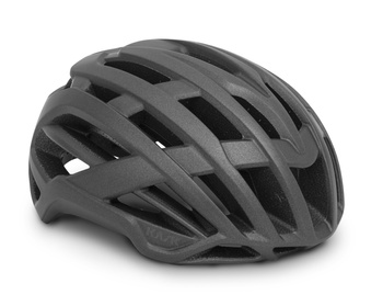 Kask rowerowy Kask Valegro grafitowy matowy