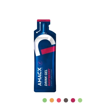 AMACX | Energy Drink Gel - Strawberry - Truskawkowy - 12-pak