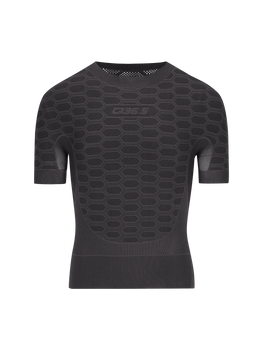 Q36.5 Base Layer 2 Short Sleeve Bielizna rowerowa - Antracite Grey