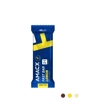 AMACX | Fast Bar - Lemon - Cytrynowy - 12-pak