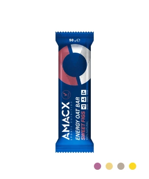 AMACX | Energy Oat Bar - Sweet Figs - Słodkie Figi - 12-pak