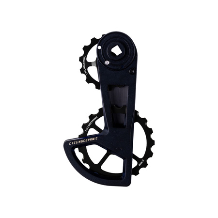 CYCLINGCERAMIC | Wózek przerzutki OSPW Race Sram Red/Force AXS - czarny