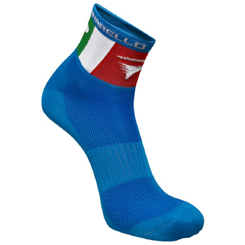 Skarpetki rowerowe Pinarello Italia Socks - niebieskie