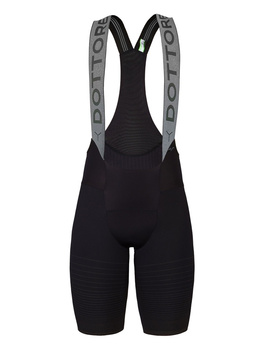Dottore PRO Q36.5 Pro Cycling Team Bib Shorts Racing Black - spodenki rowerowe