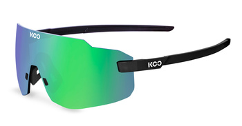 Okulary rowerowe Koo Supernova czarno-zielone