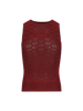 Q36.5 Base Layer 1 Sleeveless Bielizna rowerowa - Siena Red