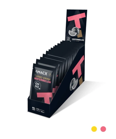 AMACX | Turbo Drink On The Go - Watermelon - Arbuzowy - 3-pak