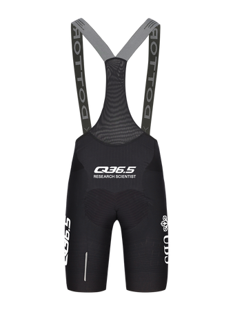 Dottore PRO Q36.5 Pro Cycling Team Bib Shorts Racing Black - spodenki rowerowe