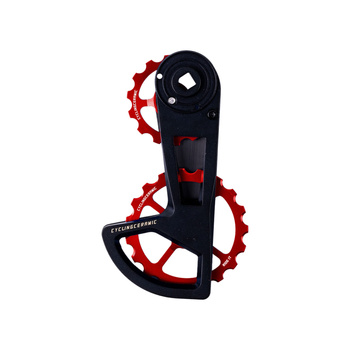 CYCLINGCERAMIC | Wózek przerzutki OSPW Race Sram Red/Force AXS - czerwony