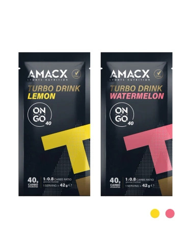 AMACX | Turbo Drink On The Go - Watermelon - Arbuzowy - 3-pak