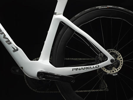 Rower Pinarello Dogma F Edge Crystal White Sram RED AXS E1 PowerMeter LOOK BLADE Zero Seatpost