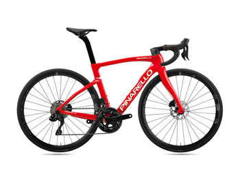 Rower Pinarello F5 Disc Furious Red 105 Di2 2x12 Fulcrum Racing 800DB