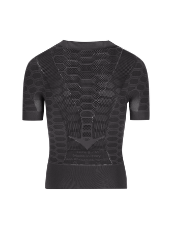 Q36.5 Base Layer 2 Short Sleeve Bielizna rowerowa - Antracite Grey