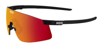 Okulary sportowe Koo Nova czarno-czerwone