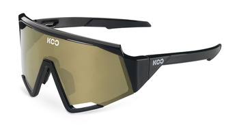 Okulary rowerowe Koo Spectro czarno-brązowe