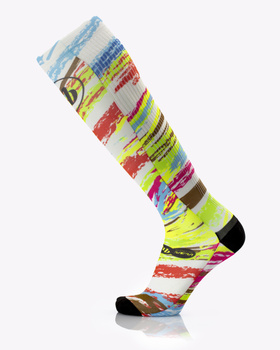 Skarpetki MB Wear Fun Running Painted Long (35-40)