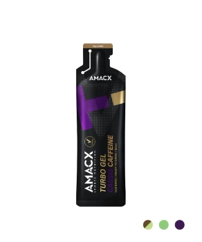 AMACX | Turbo Gel + Caffeine - Cassis - Czarna Porzeczka - 3-pak