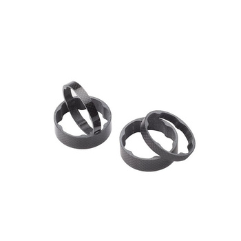 Okrągłe karbonowe podkładki - 5mm