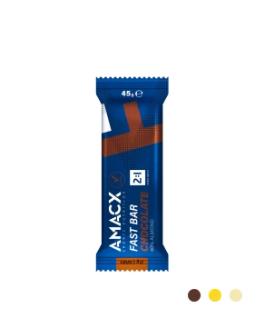 AMACX | Fast Bar - Chocolate - Czekoladowy - 12-pak