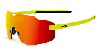 Okulary rowerowe Koo Supernova fluo żółte 