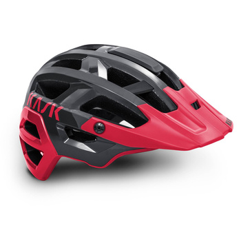 Kask rowerowy Kask Rex grafitowo wiśniowy