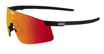 Okulary sportowe Koo Nova czarno-czerwone