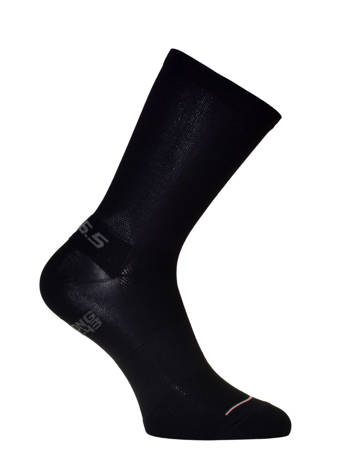 Q36.5 UltraLong Socks - wysokie skarpetki kolarskie Czarne